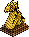 Gold Dragon Lamp