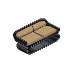 Sand Two-seater Sofa