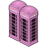 Sakura Pink Phone Box