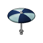 Midnight Blue Parasol